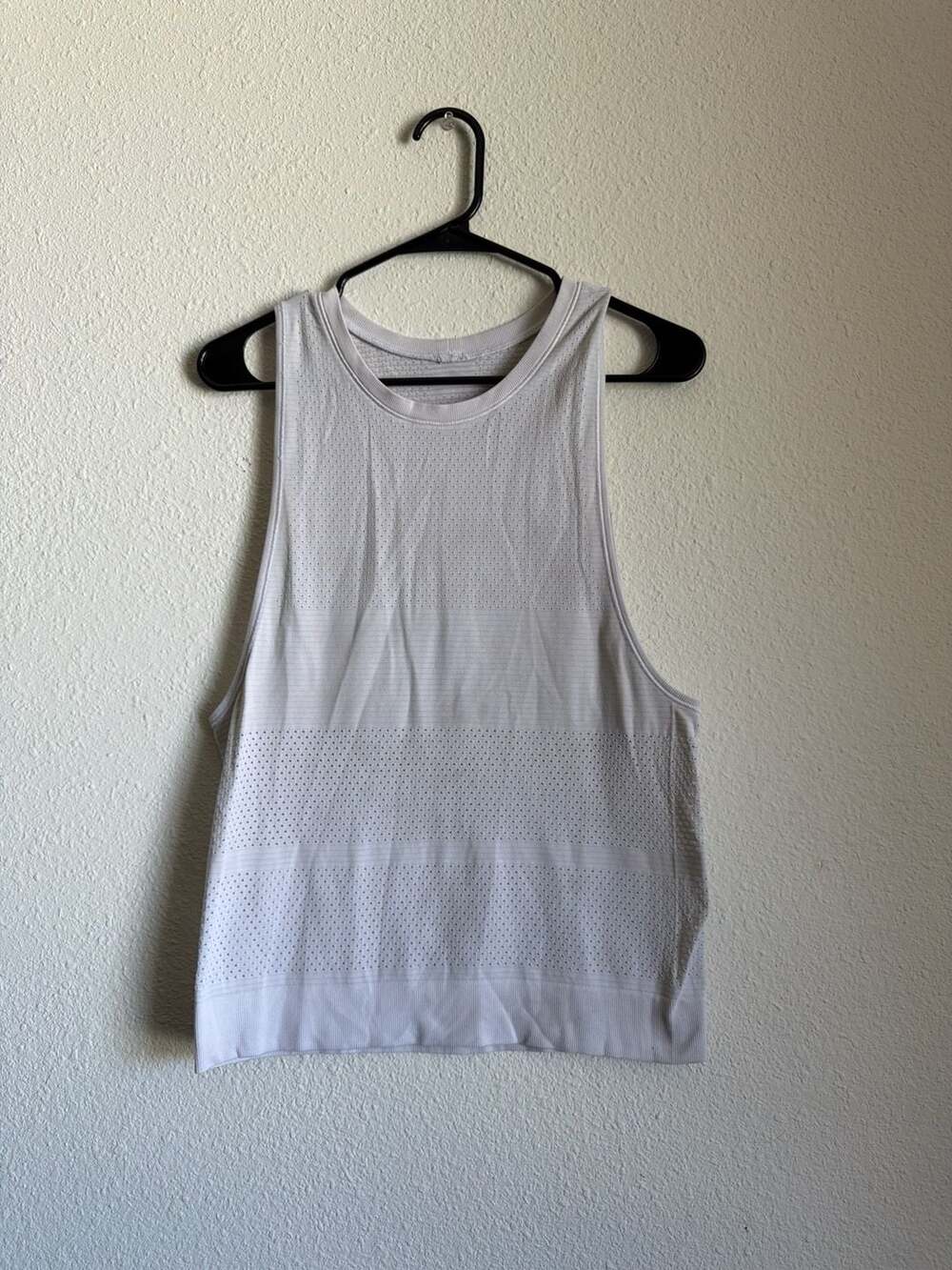 Lululemon Swiftly Tech Muscle Tank Top Light Grey